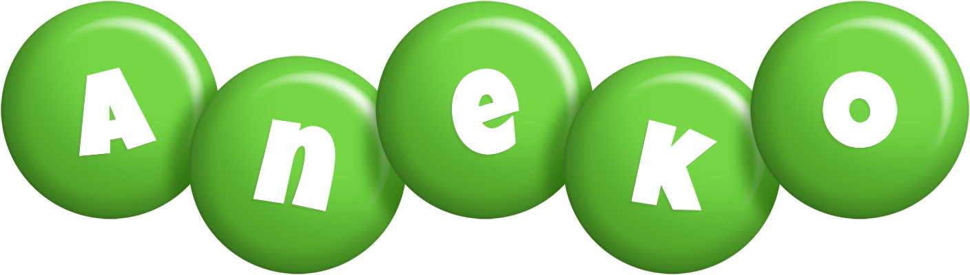 Aneko candy-green logo