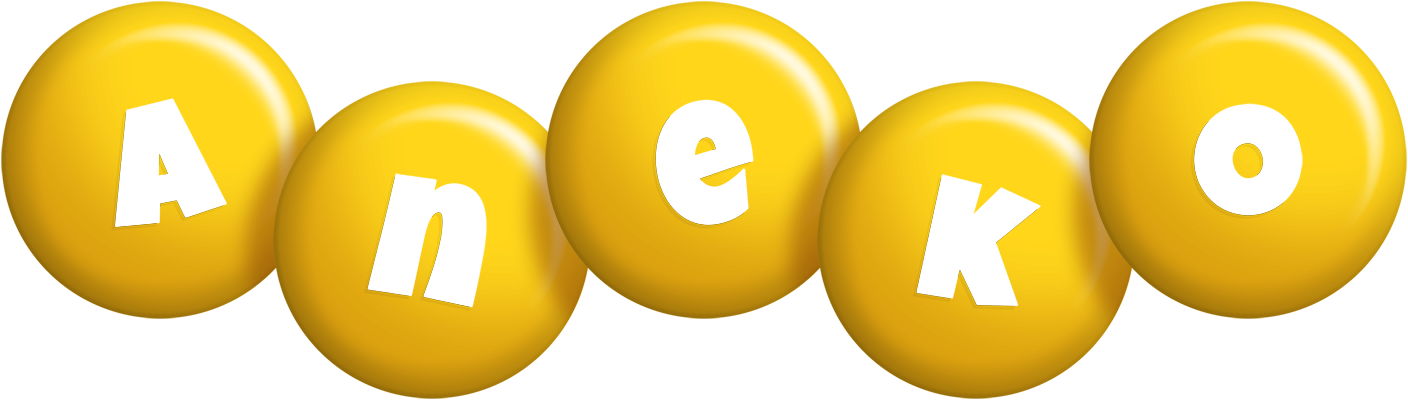 Aneko candy-yellow logo