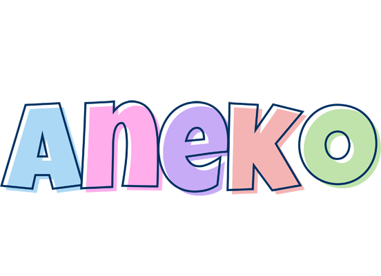 Aneko pastel logo