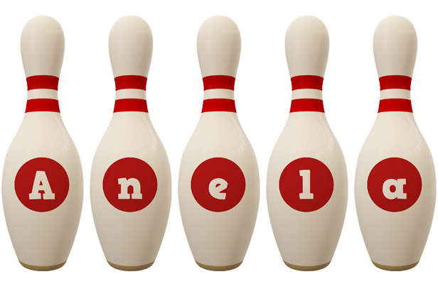 Anela bowling-pin logo