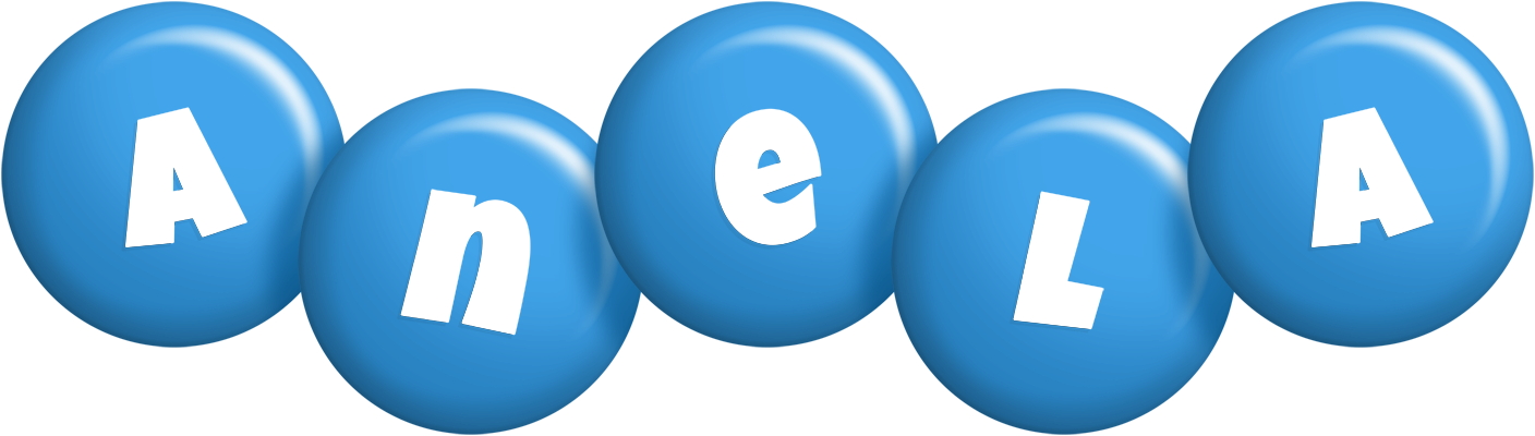 Anela candy-blue logo