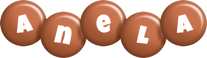 Anela candy-brown logo