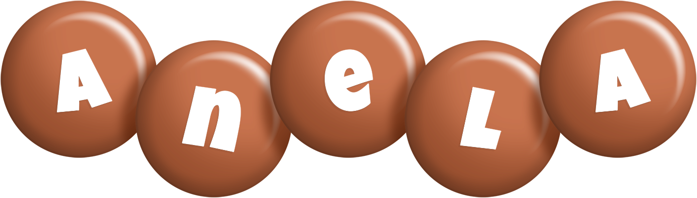 Anela candy-brown logo