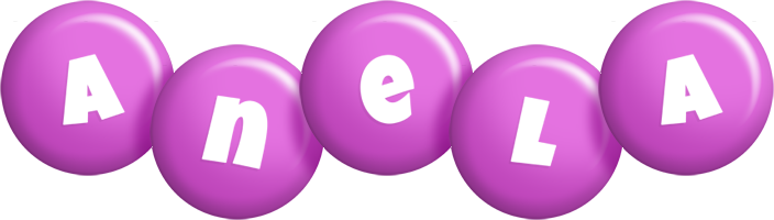 Anela candy-purple logo