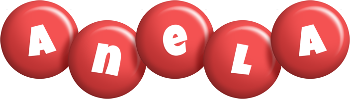 Anela candy-red logo