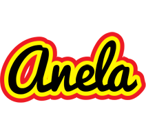 Anela flaming logo