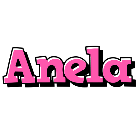Anela girlish logo