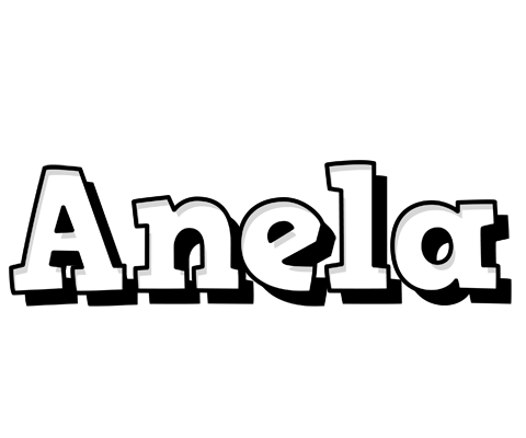 Anela snowing logo