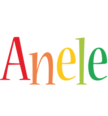 Anele birthday logo