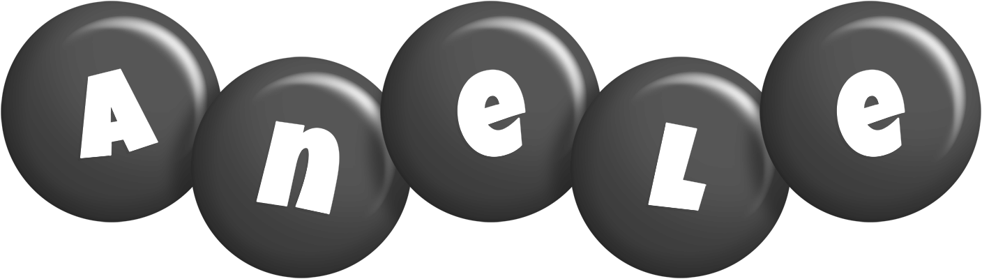Anele candy-black logo