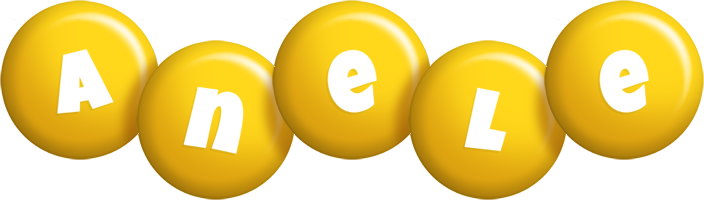 Anele candy-yellow logo