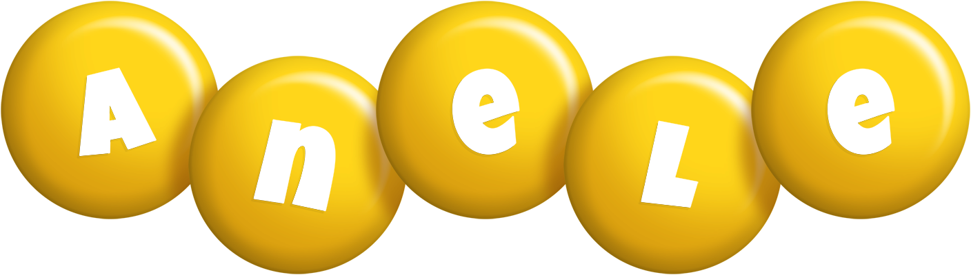 Anele candy-yellow logo