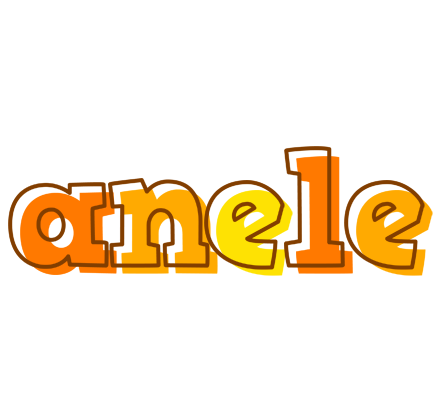 Anele desert logo