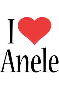 Anele i-love logo