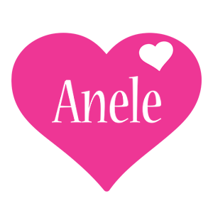 Anele love-heart logo