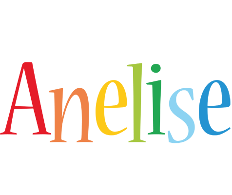 Anelise birthday logo