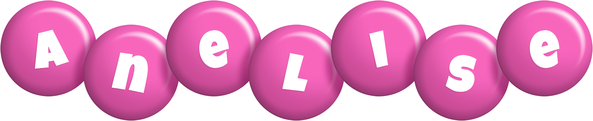 Anelise candy-pink logo