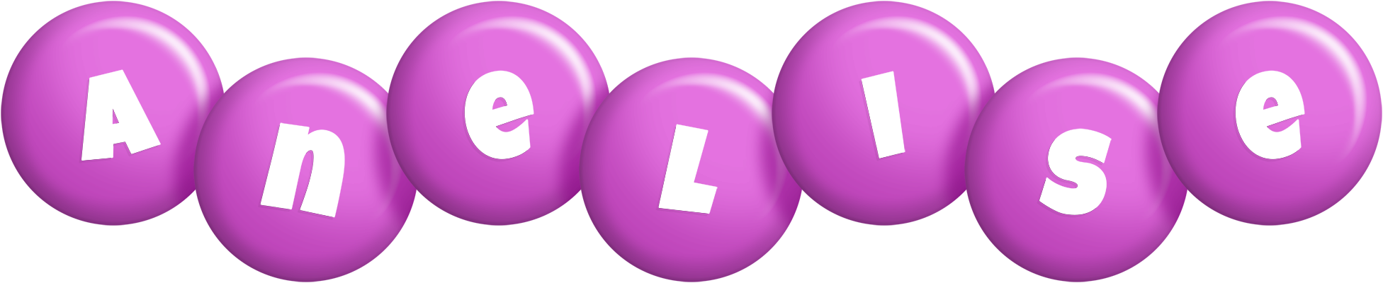 Anelise candy-purple logo
