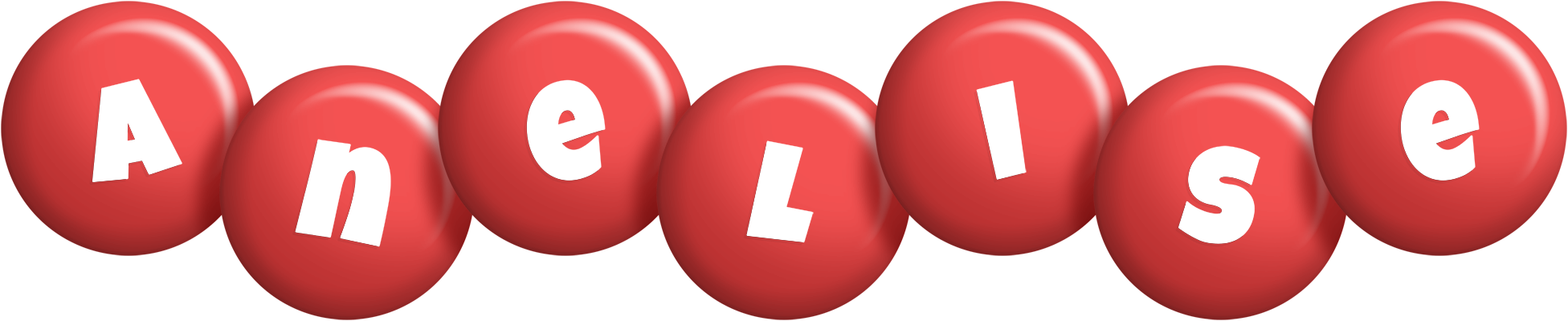Anelise candy-red logo