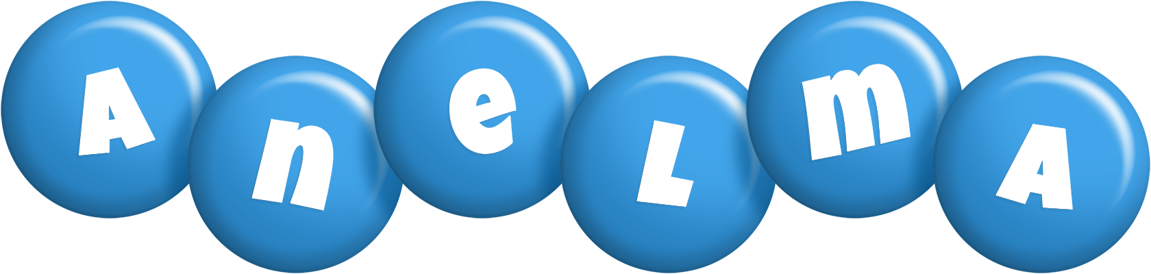 Anelma candy-blue logo