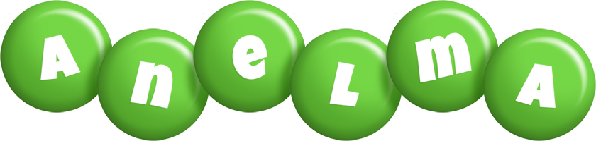 Anelma candy-green logo