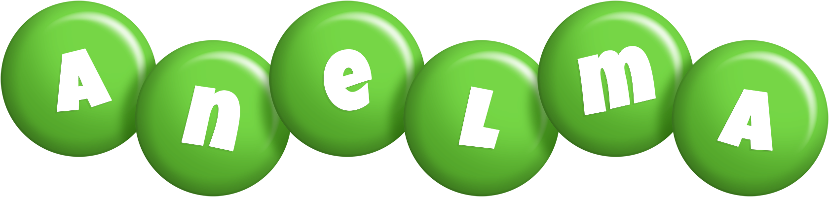 Anelma candy-green logo