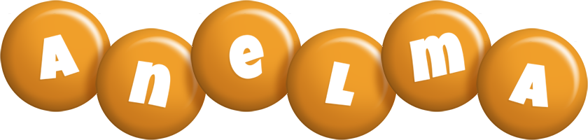 Anelma candy-orange logo