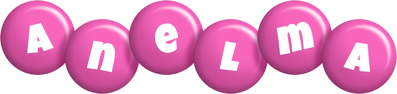 Anelma candy-pink logo