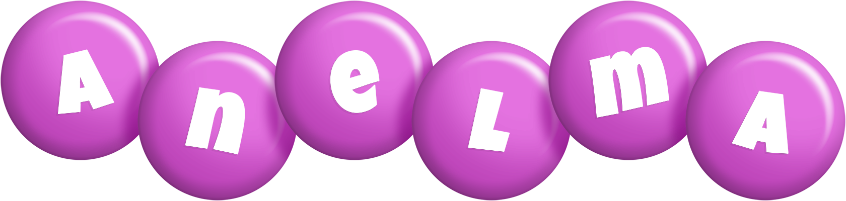 Anelma candy-purple logo