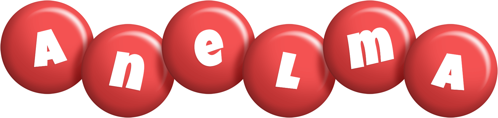 Anelma candy-red logo
