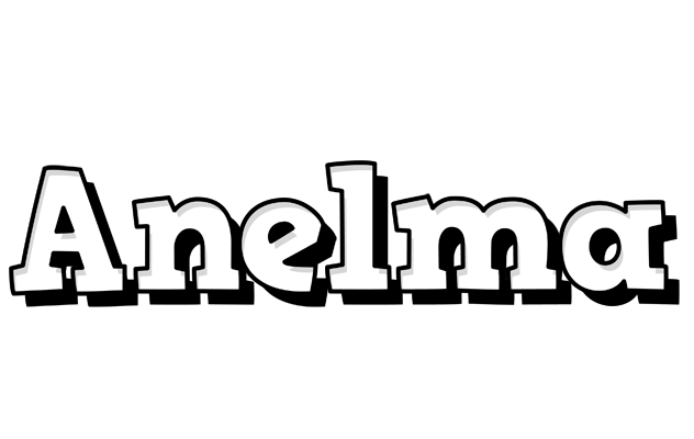 Anelma snowing logo