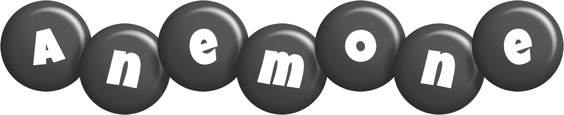 Anemone candy-black logo