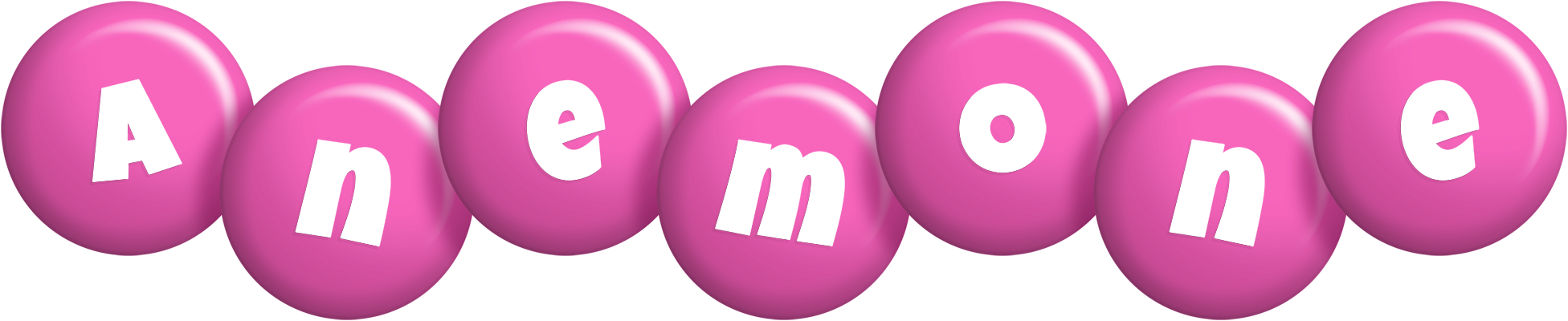 Anemone candy-pink logo