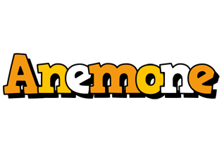 Anemone cartoon logo