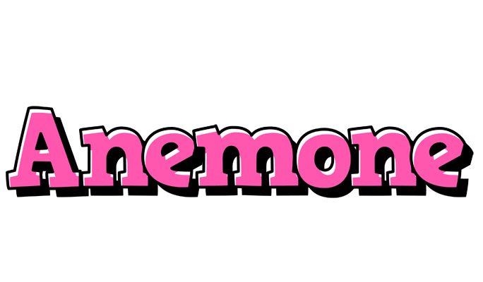 Anemone girlish logo