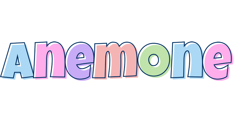 Anemone pastel logo