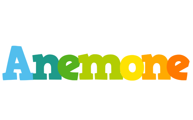 Anemone rainbows logo