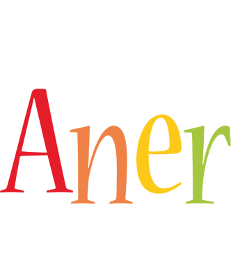 Aner birthday logo