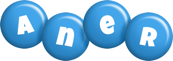 Aner candy-blue logo