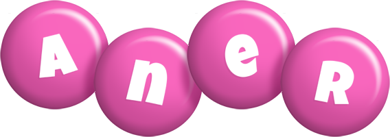 Aner candy-pink logo