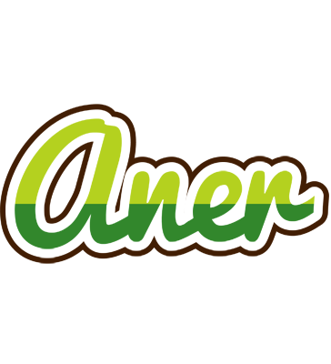 Aner golfing logo
