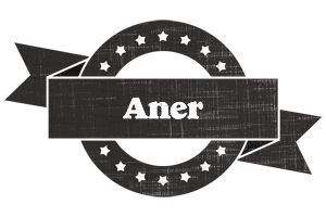 Aner grunge logo