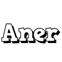 Aner snowing logo