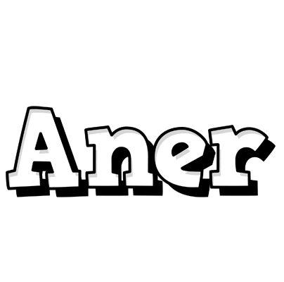 Aner snowing logo