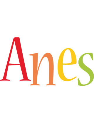 Anes birthday logo