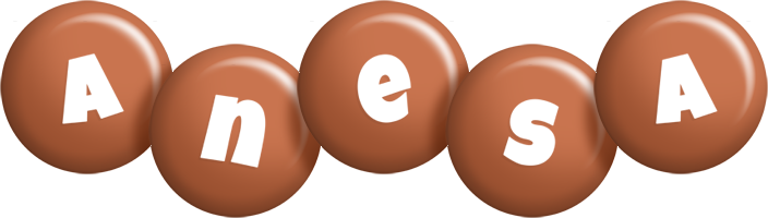 Anesa candy-brown logo