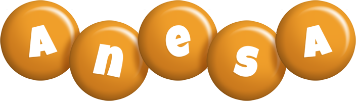 Anesa candy-orange logo