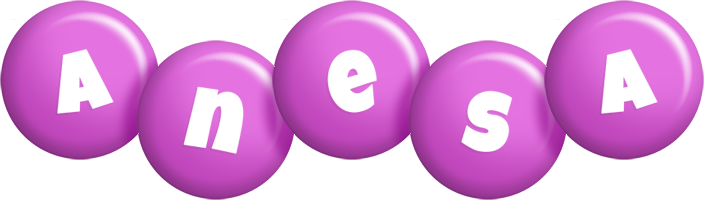 Anesa candy-purple logo