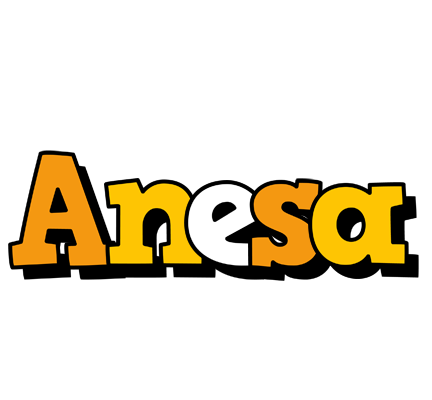 Anesa cartoon logo