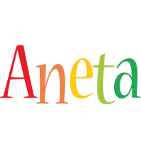 Aneta birthday logo